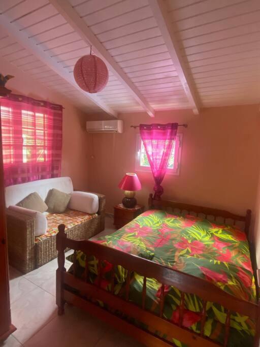 Appartement Cocon Tropical à Vieux-Habitants Extérieur photo