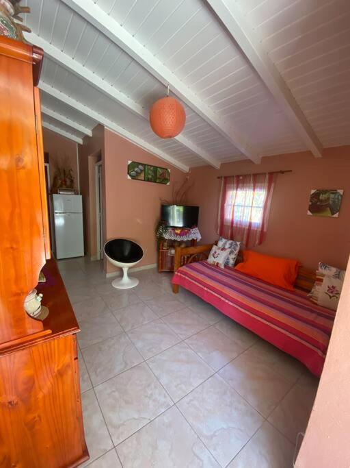 Appartement Cocon Tropical à Vieux-Habitants Extérieur photo