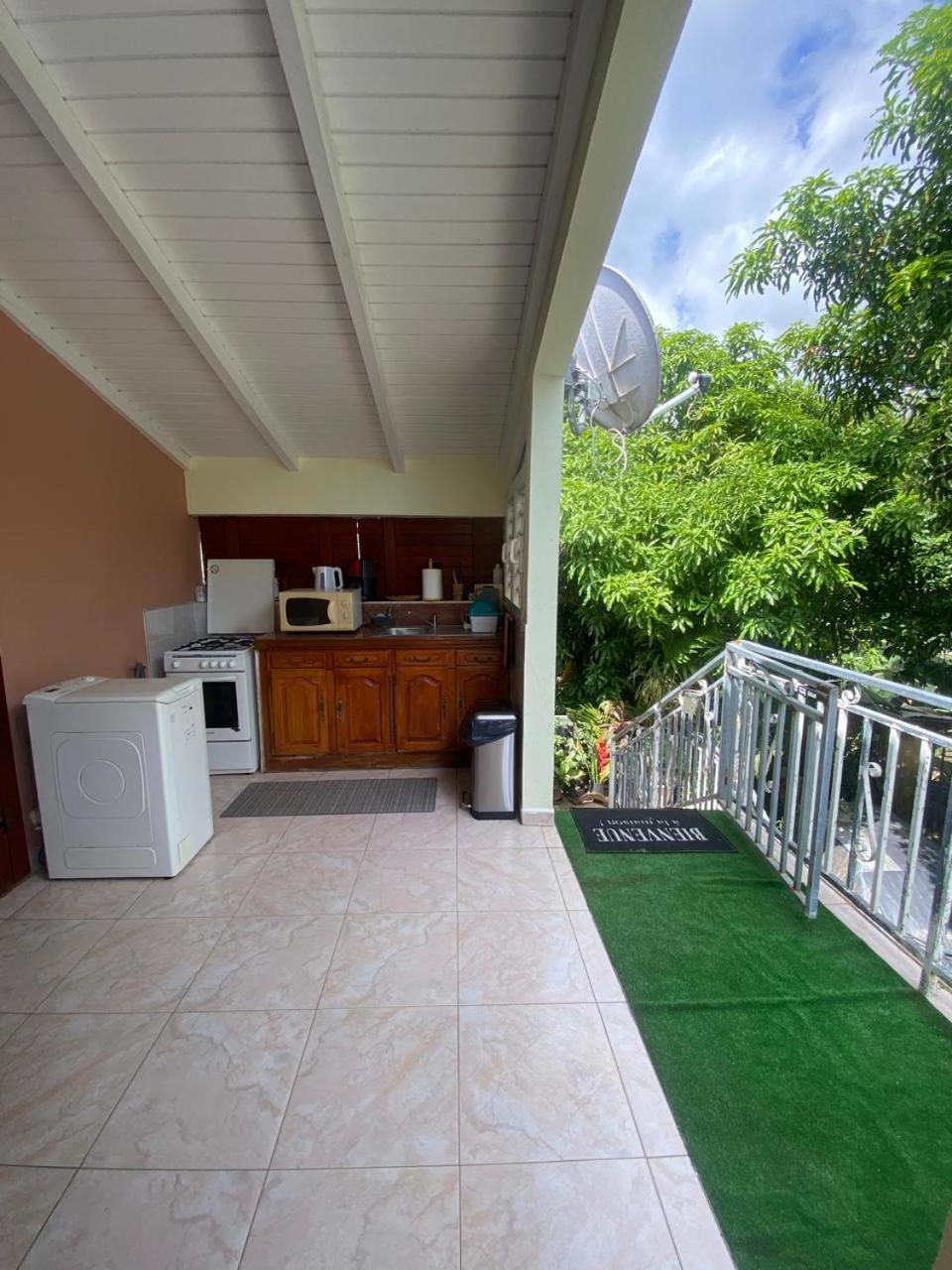 Appartement Cocon Tropical à Vieux-Habitants Chambre photo
